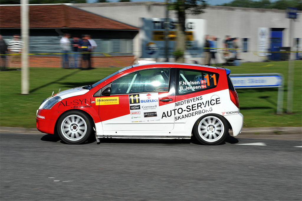 Frank Nielsen og Børge Jensen bruger det kommende rallysprint i Fårvang til at forberede sig på efterårssæsonen